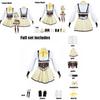 Puella Magi Madoka Magica Tomoe Mami Cosplay Kostüm Set für Damen Halloween Party