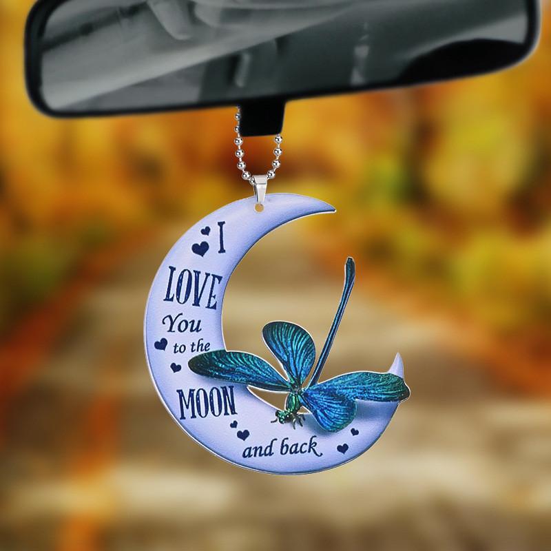 Car Acrylic Stylish Pendant Perfect For Decorative Touch In Vehicles And Trees Holiday