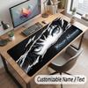 Abstract Personalized Theme Customized Mouse Pad Personalized Print Name Text Desk Mat For Home Office Table Decor