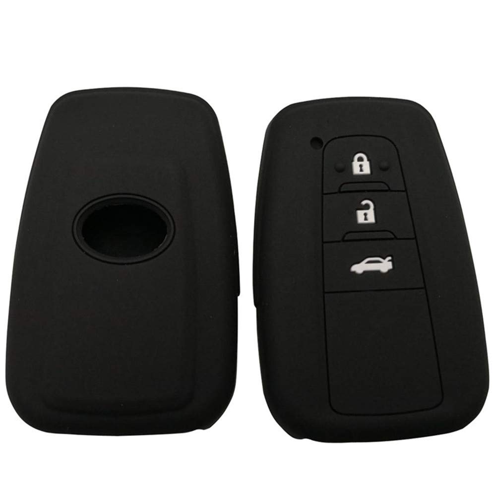 Toyota Smart Nyckelring Silikon 3 Knappar för Toyota Bilar / Nya RAV4 /