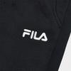 Fila Heritage Series Fashion Casual Comfortable Solid Color Knitted Sports Pants Women Pants Deep-Black F11W348614F-BK