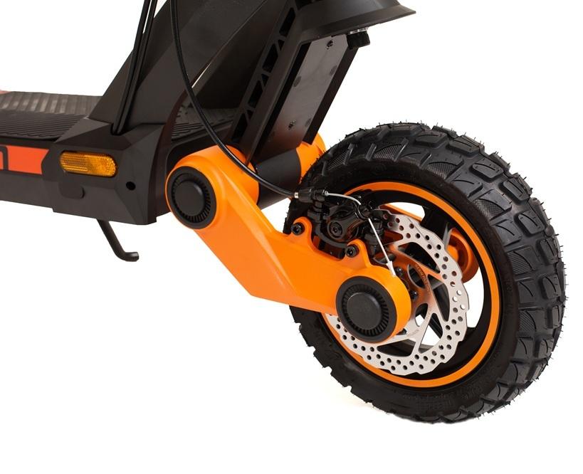 Kukirin G3 1200W 52V Elektrická koloběžka, dojezd 63 km, 10" terénní pneumatiky, Skládací e-koloběžka pro městské dojíždění