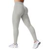 Esther Beauty Push-Up Perfect High Waist Yoga Leggings for Women Gray S