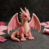 Creative Gifts for Craft Enthusiasts Flying Dragon Patchwork DIY Kit Collection, Handmade Animal Sewing Kit, Relaxing Crafting Kits Home Art