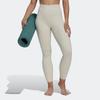 Adidas Yo Lux 78 Solid Color Yoga Sports Leggings Women Leggings Gray HK6605