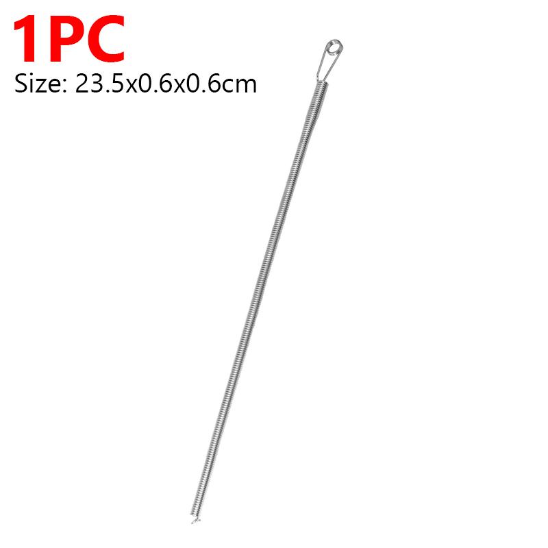 

Multipurpose Spring Drawstring Threader Clips DIY Bendable for Pulling Ropes Elastic Band DIY Craft Sewing Rope Threading Tools