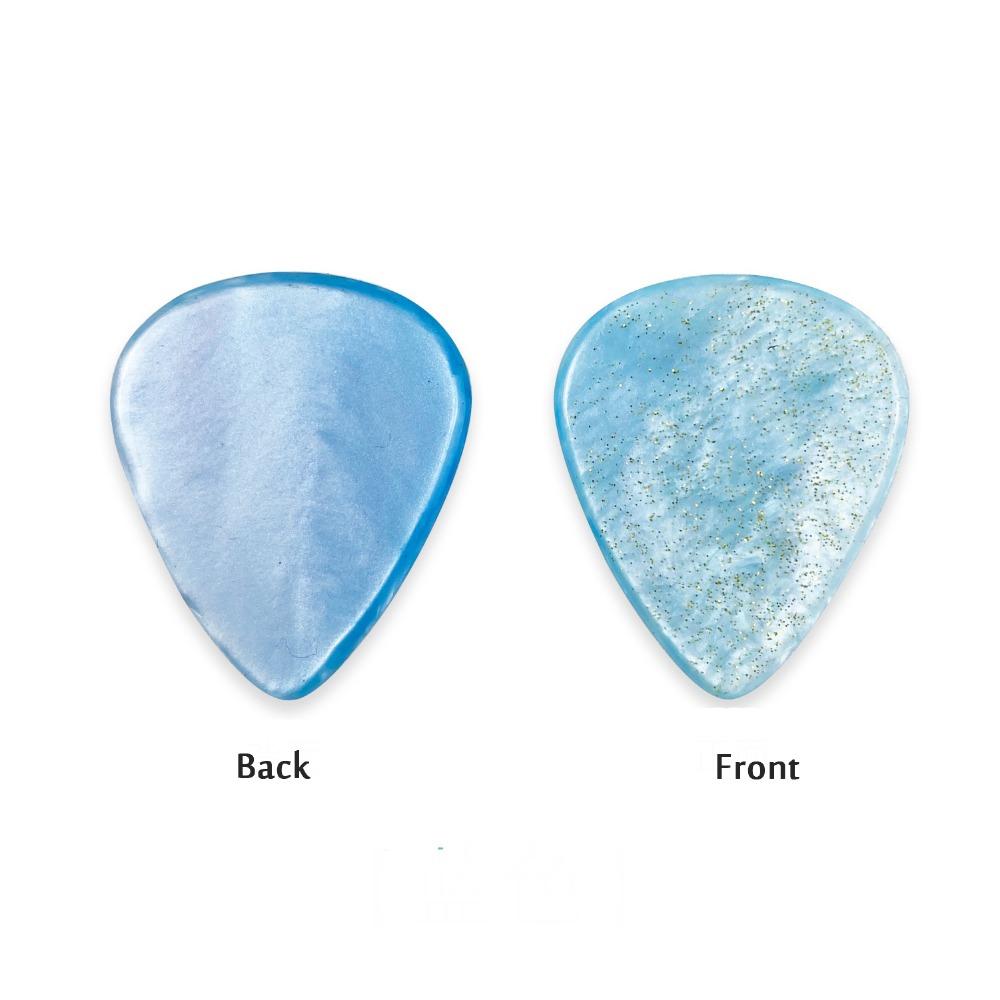 

Пальцевый шрапнель Медиатор для гитары Смола Медиаторы для укулеле Новый медиатор синий