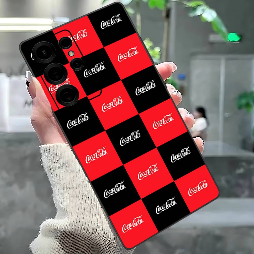 Coca-cola Vintage Handyhülle Für Samsung S 24 Fe 25 Ultra Plus 20 Lite 21 30 22 23 24 22 Ultra 5G Fundas