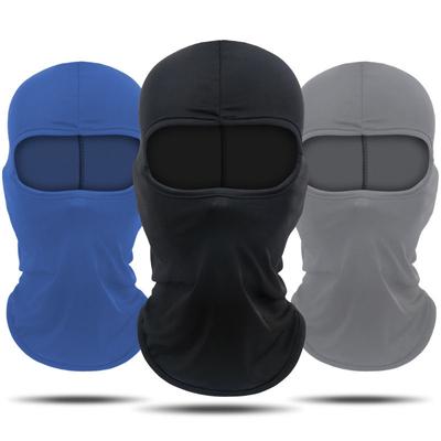 IJszijde Balaclava Zonwerend Gezichtsmasker Ademend Helmvoering Motorfiets Fietsen Nekwarmer Buitensporten Hoofdbedekking
