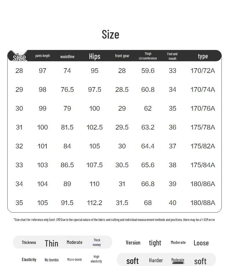 TonLion Men's 2025 Autumn/Winter Tapered Slim Straight Jeans