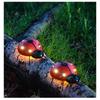 Solar Ladybug Light Outdoor Waterproof Led Garden Decor Wall Hanging Lawn Lighting For Yard Patio Statue