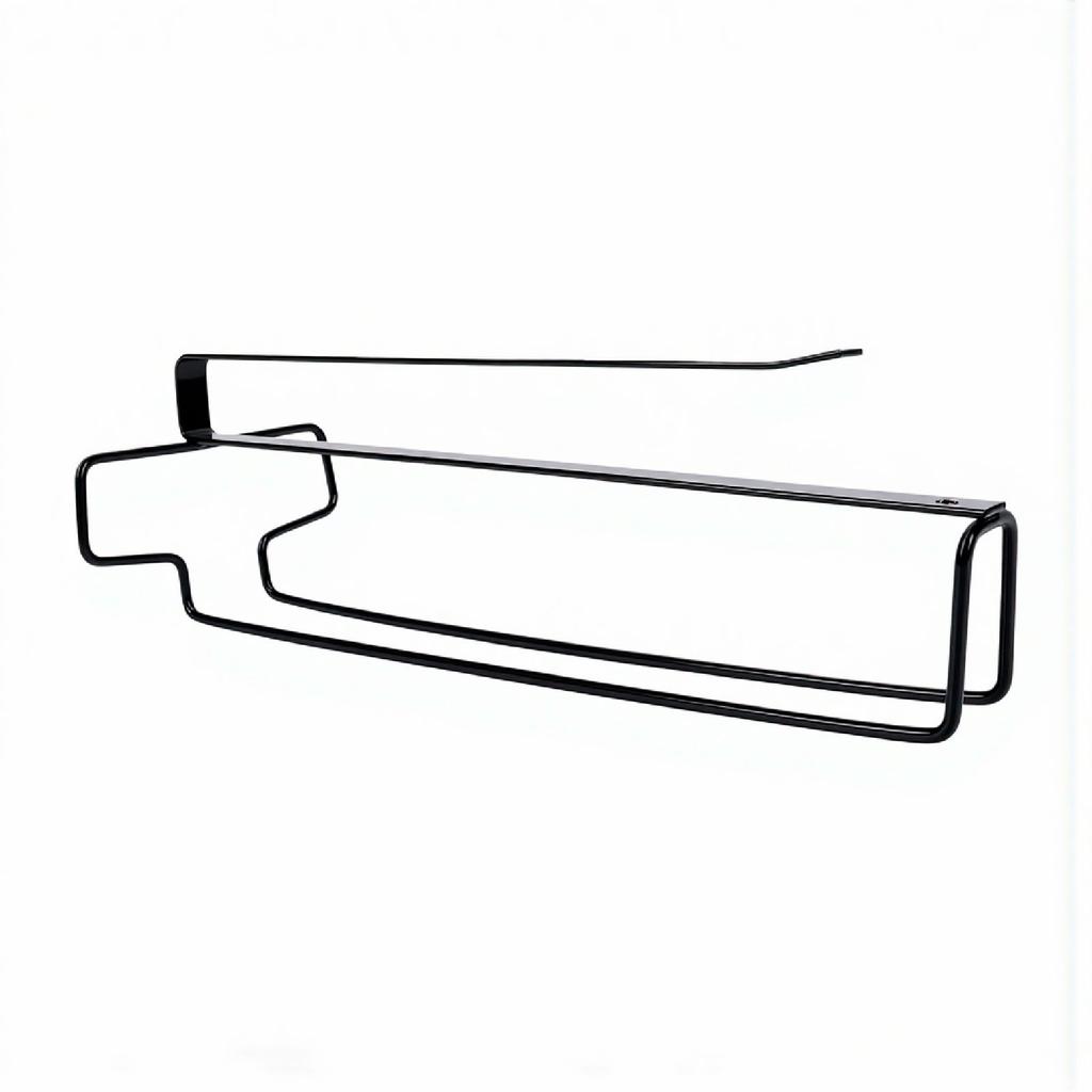 Wine Glass Holder No Drill Hanging Under Cabinet Wine Glass Rack for Household Kitchen