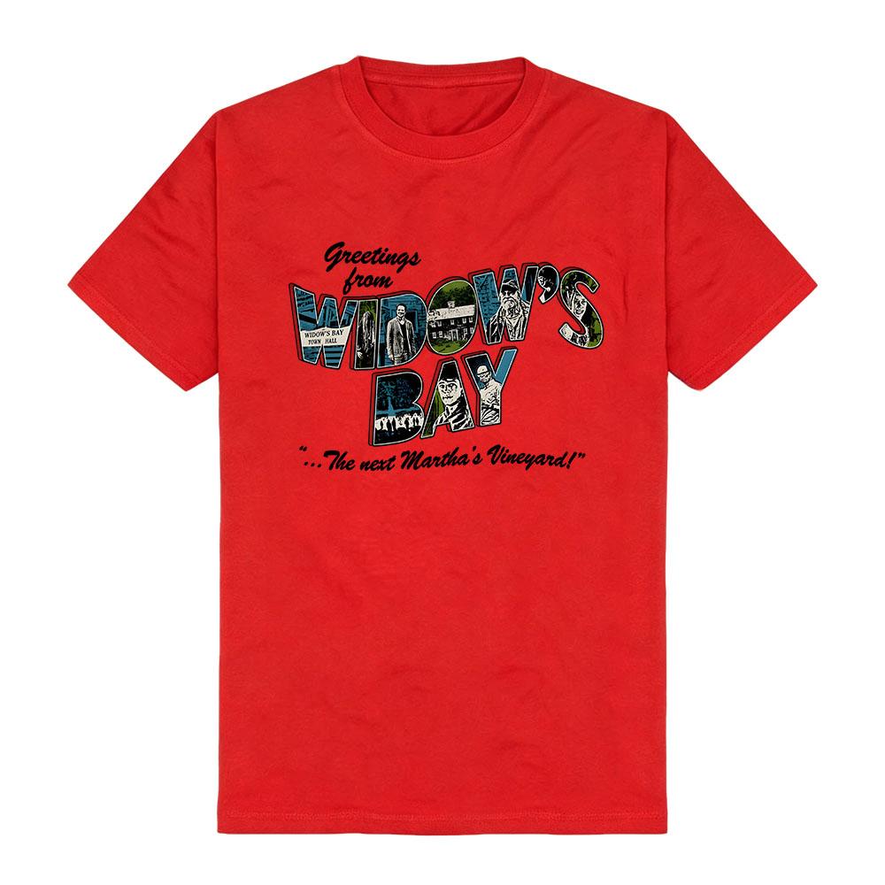 TV Widows Bay Grafik-T-Shirts Baumwolle Sommer Kurzarm Rundhals-T-Shirt Mode Lässig Grafikdruck T-Shirts Damen Herren Kleidung