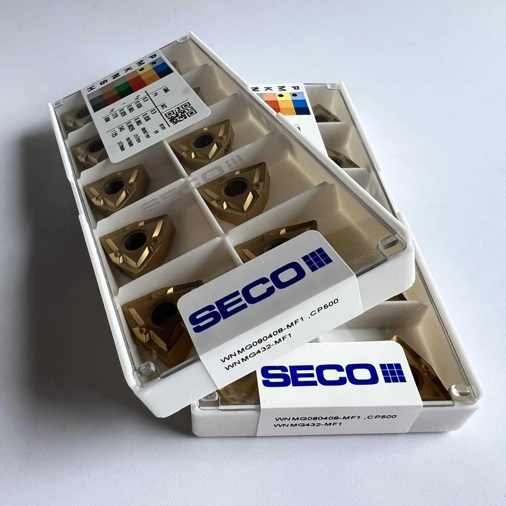 SECO / WNMG080408-MF1,CP500 /Original genuine CNC alloy blade 10 PCS