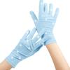 Thermal Figure Skating Gloves Comfortable Rhinestone Elegant Performance Gear for