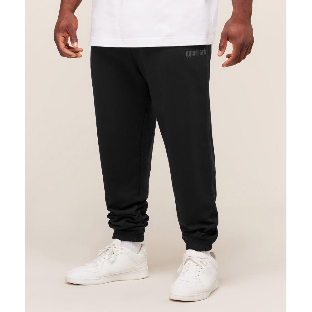 Gymshark Olde English Joggers Black A3b8z Bb2j