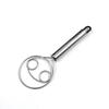 Stainless Steel Manual Dough and Egg Beater: Non-stick Mixing and Kneading Tool