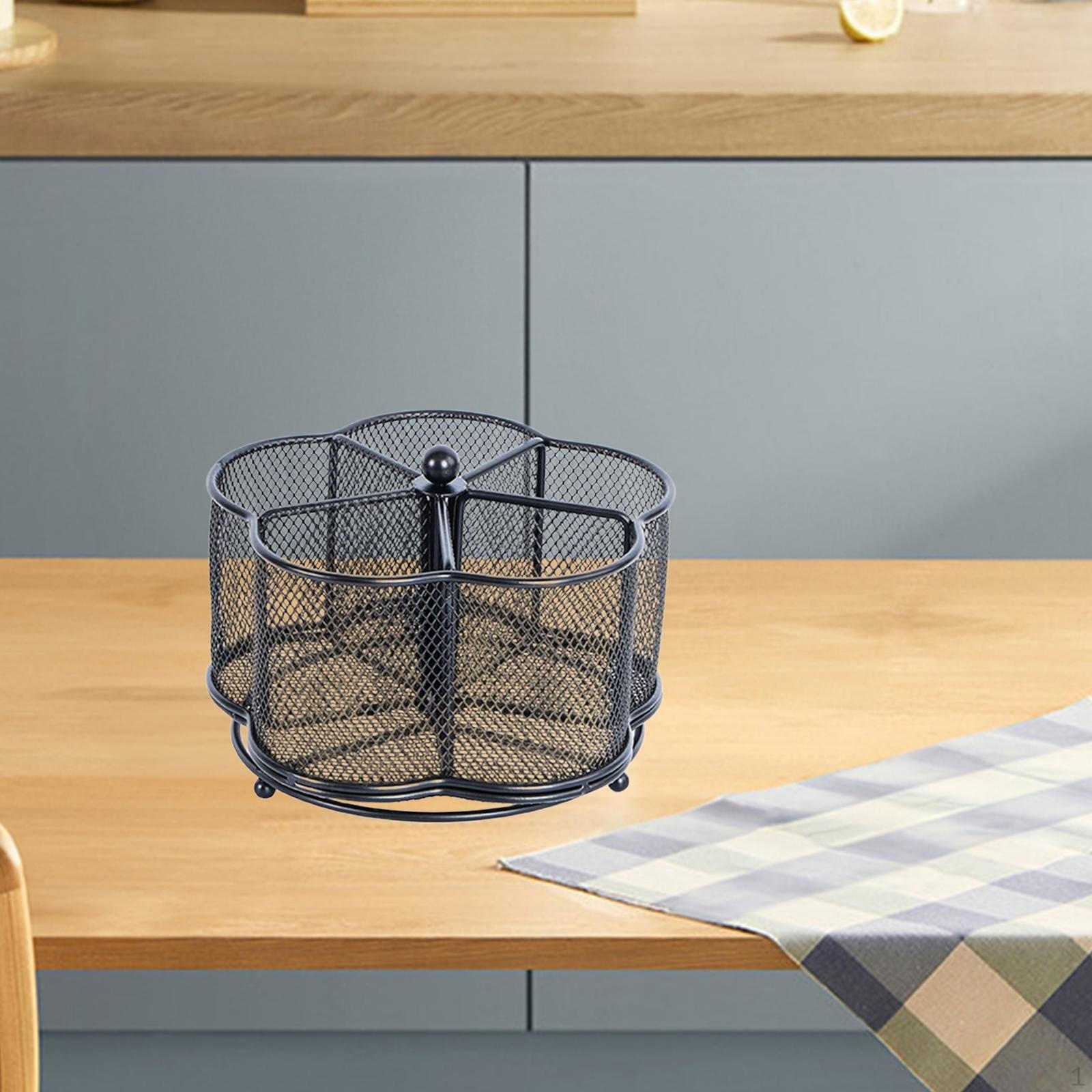 

Вращающийся на 360° держатель для ручек и кухонной утвари, компактная портативная подставка для столовых приборов, подставка для кистей для макияжа для