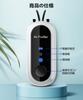 Lemonior Portable Air Purifier, Small, Neck-worn, Rechargeable, 8000-12000W, 2-stage Negative Ion, Air Sterilizer, Mini, Ultra-lightweight, Quiet, Pol