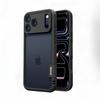 Fashion Heat Dissipation Silicone Frame Case For IPhone 17 Pro Max Air 16 Pro 15 14 Bare-metal Shockproof Camera Protector Cover