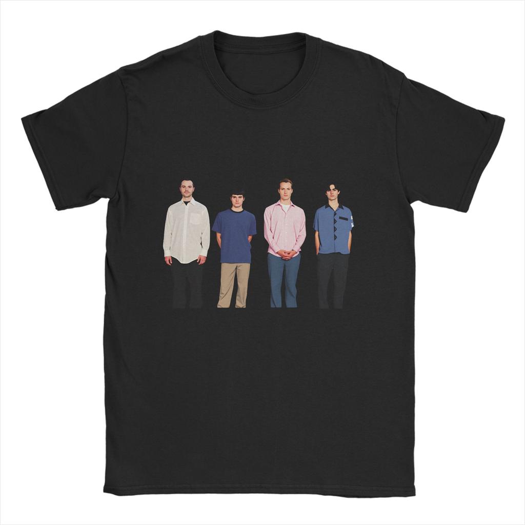 Casual Tshirt Beach Weezer Band Novelty T Shirts 100 Cotton Tee Shirt For Couple Y2k Basic Design Short Sleeve Tops