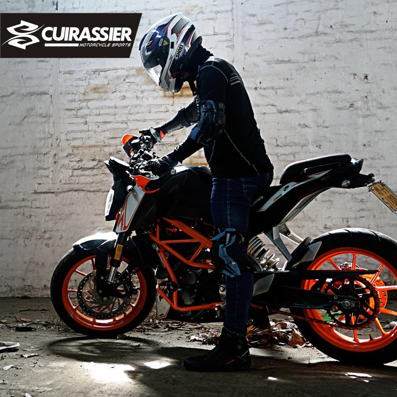 CUIRASSIER Motocyklowe Nakolanniki - Sprzęt Bezpieczeństwa Off-Road, Nowe w Magazynie