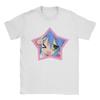 Vintage Konata Izumi Lucky Star Design TShirts for Unisex Round Collar Cotton T Shirt Short Sleeve Tee Shirt Party Clothes