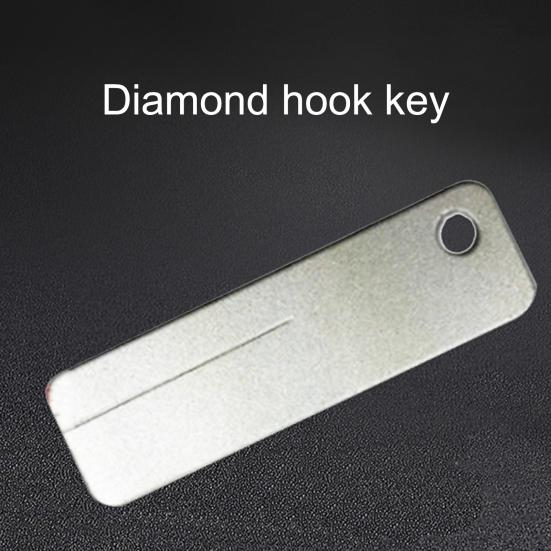 Knife Sharpener Portable Multifunctional Diamond Fishing Hook Whetstone for Outdoor