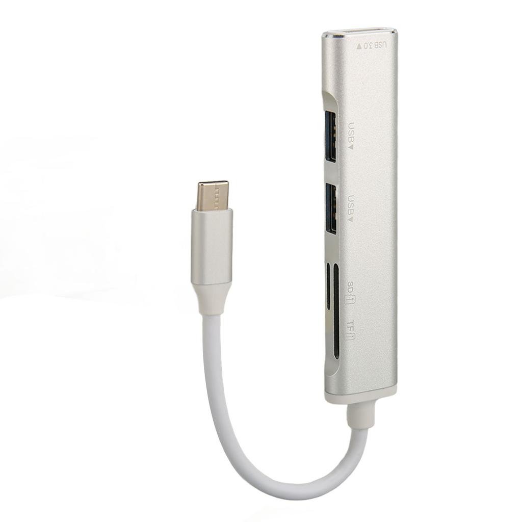 5 in 1 USB C Hub USB C to 3xUSB Storage Card Memory Card USB C Docking Station Multiport Hub for Windows for OS