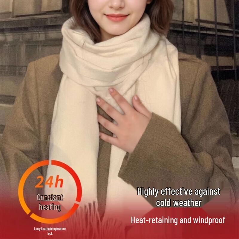 

Huili Winter Warm Tassel Scarf Shawl