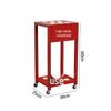 Jundingying 8-Hole Metal Billiard Cue Rack