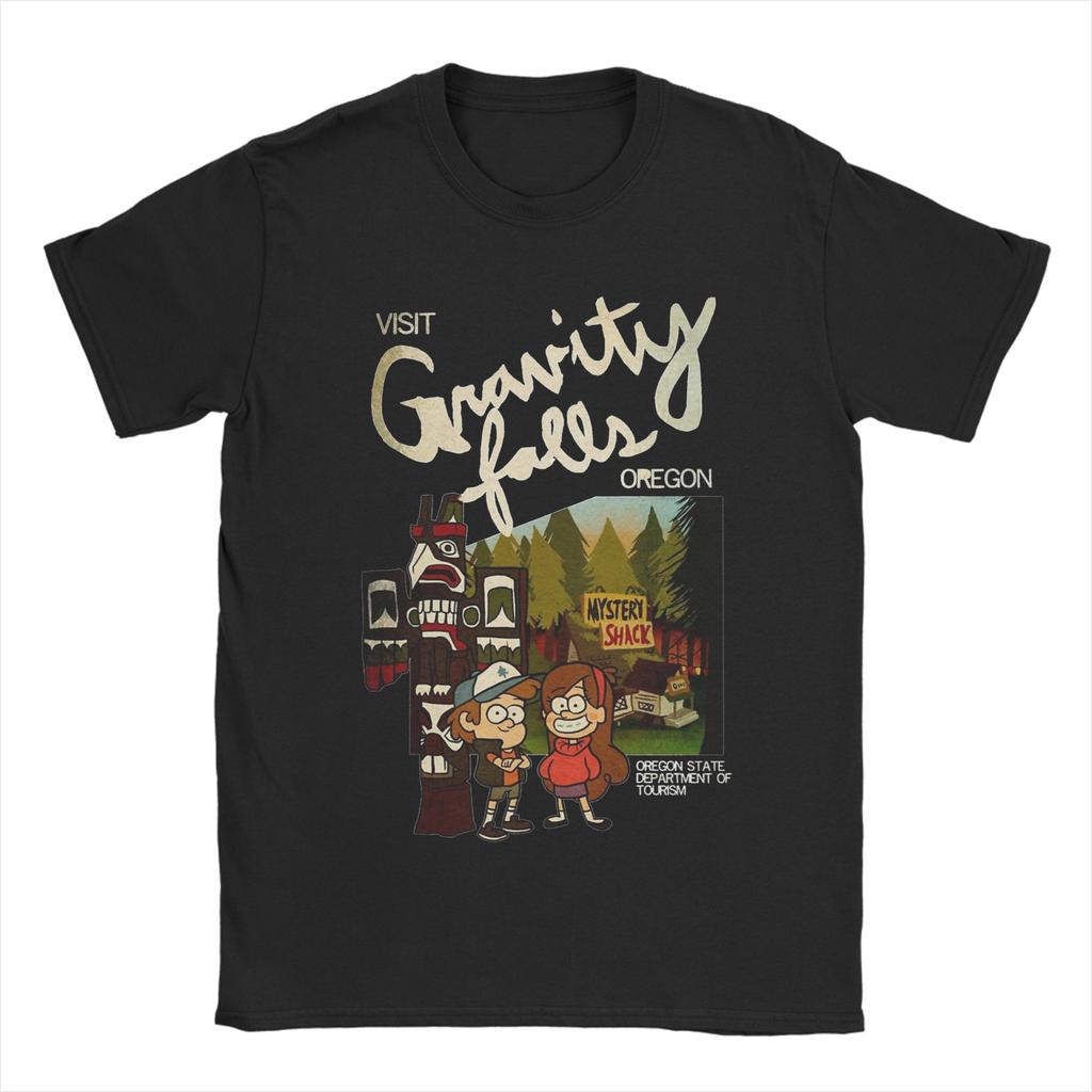 Mens TShirts Gravity Falls Always Watching Novelty 100 Cotton Tees Short Sleeve T Shirt Crew Neck Clothing Birthday Gift