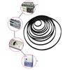 10Pcs/set Turntable Belt Different Specifications Rubber Belt Replace Turntable Phono/Tape Drive Belt 190-471mm