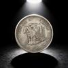 Elizabeth Ii Manx Silver Coin With Antique Finish For Collectors And Decor