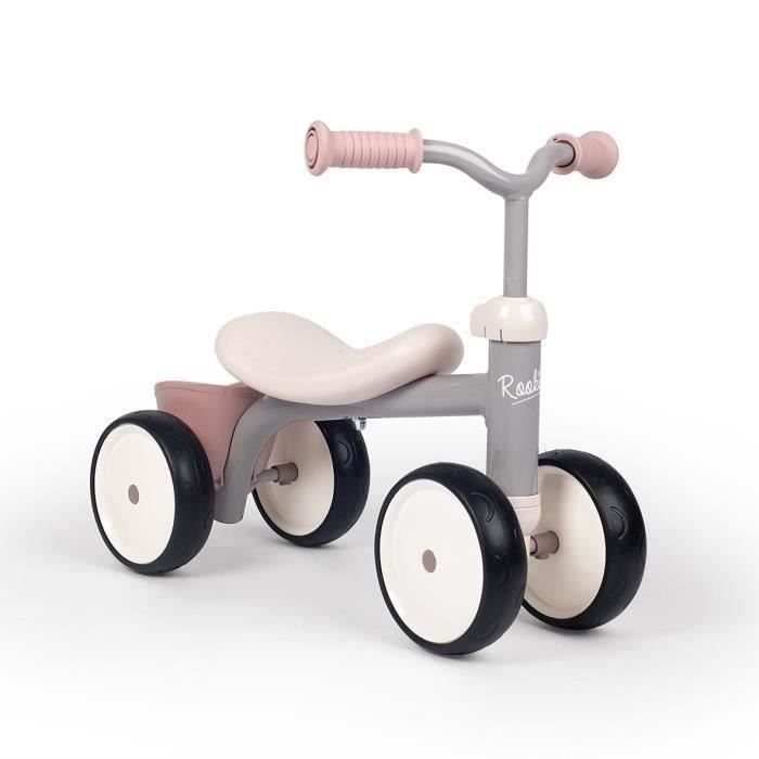 Porteur Rookie Rose En Métal Pour Enfant Dès 12 Mois - Smoby
