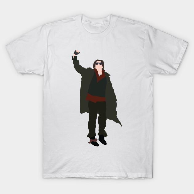 

Men Black Print T-shirt Bender No-Cut Transfer Paper Print Cotton Tshirt L белый