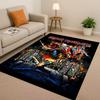 HD I-Iron-M-Maidens Music Sign Living Room Non-Slip Area Rug Soft Carpet for Bedroom Playroom Sofa,Easy Clean Home Decor Doormat