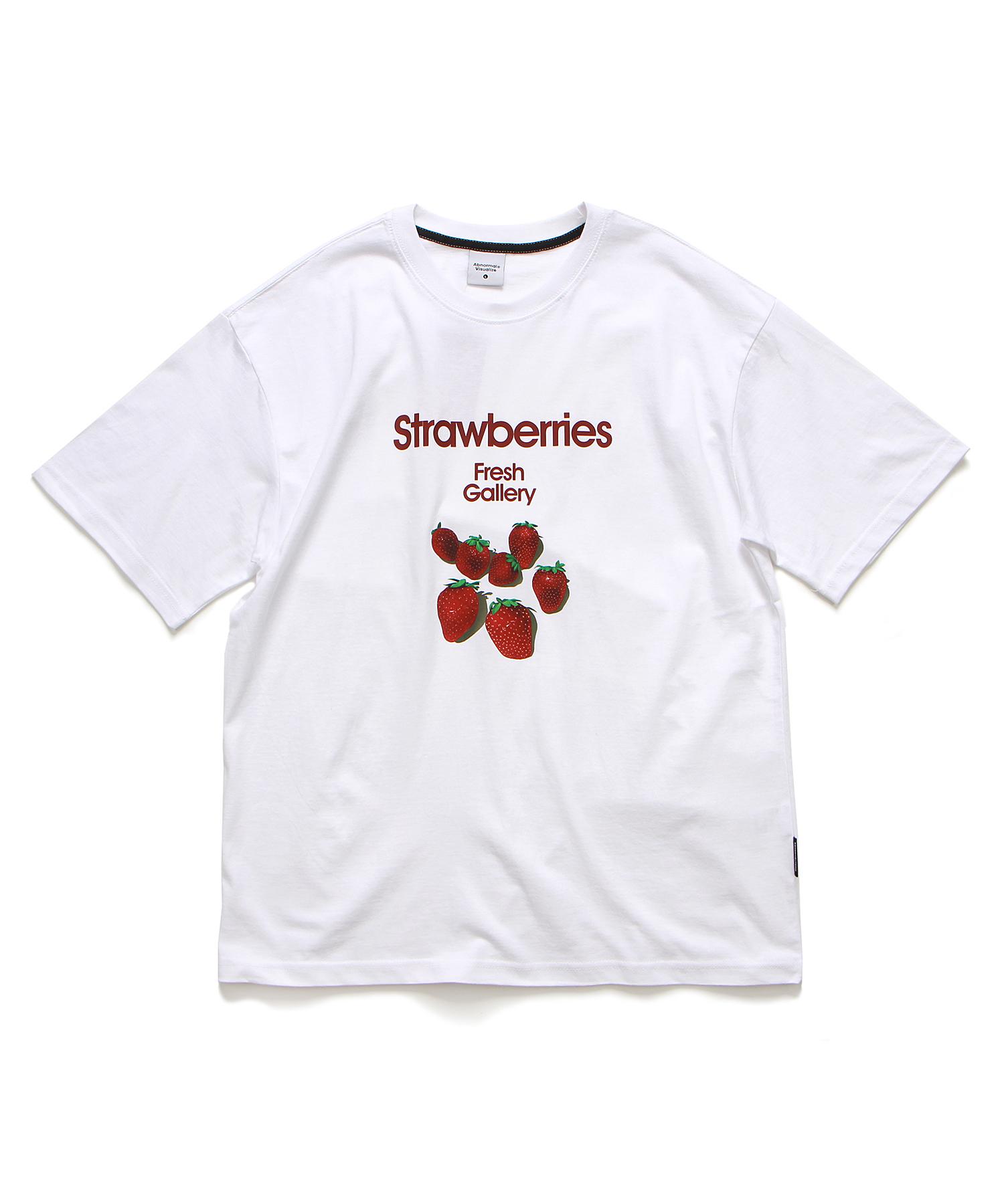 Appnol Mersing Strawberries T-Shirt White L