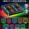 2 Charging Stand with Nintendo Switch Holds 4 RGB Prevents Switch 2 Controller Peripherals Joy-Con [Compatible 2] Joy-Cons, Light, Overcharging,
