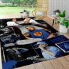 Eminem'S Musical Journey Carpet Rug Soft Washable Anti Slip Home Living Room Sofa Mats Personalized Christmas Rug