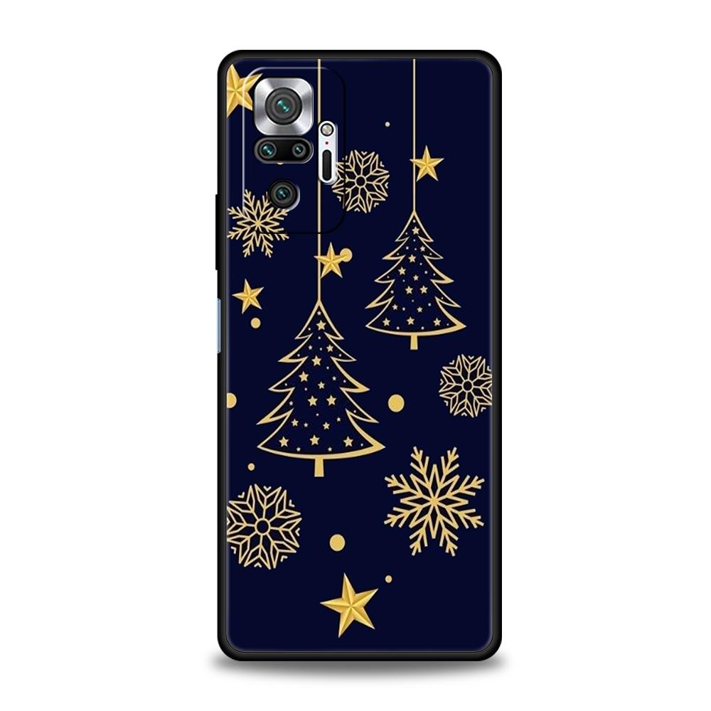 Merry Christmas Tree Phone Case For Xiaomi Redmi Note 14 13 12 10 11 Pro Plus 14C 13C 12C 10C 9C 5G Soft TPU Cover