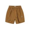 Cotton Banded Shorts Brown Sb 0d11