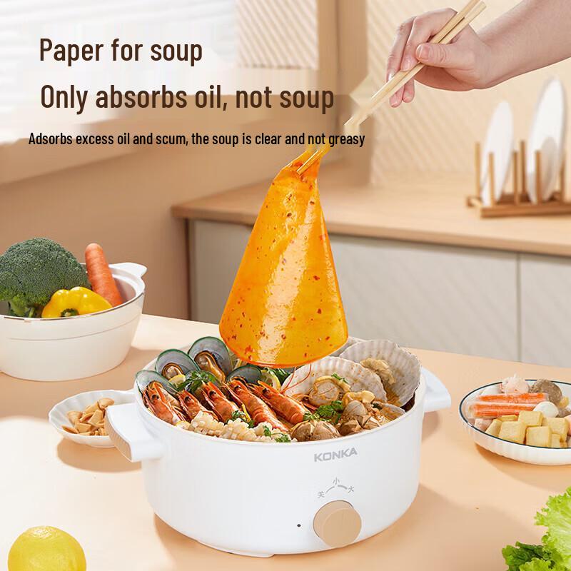 YOUAO Disposable Soup Oil Absorbing Paper