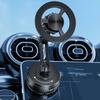 Car Phone Stand Bracket Rack With Powerful Magnets & Vacuum Suctions Capability for Easy Storage Safe Driving Experience