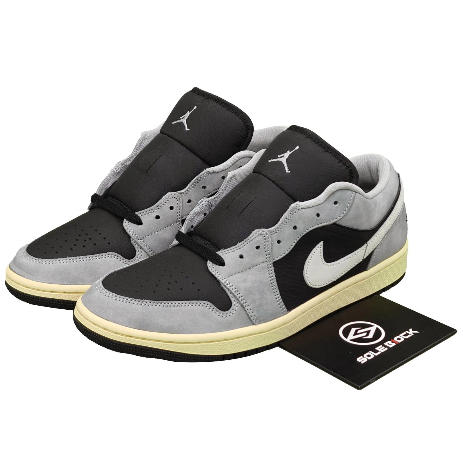 

Jordan Air Jordan 1 Low SE HQ2010-012 Чоловічі розміри EU 47.5 сірий колір/чорний