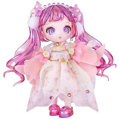 ICY Fortune Days 13cm BJD Puppe - Anime-Stil Puppen-Set, Perfekt für Geschenke, Dekoration, DIY-Übungen und Sammlungen, Mädchenpuppe 8+ (Jungfrau)