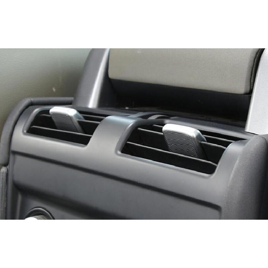 Fit For Defender 110 90 - ABS Silver Rear AC Outlet Adjusting Rod Trim