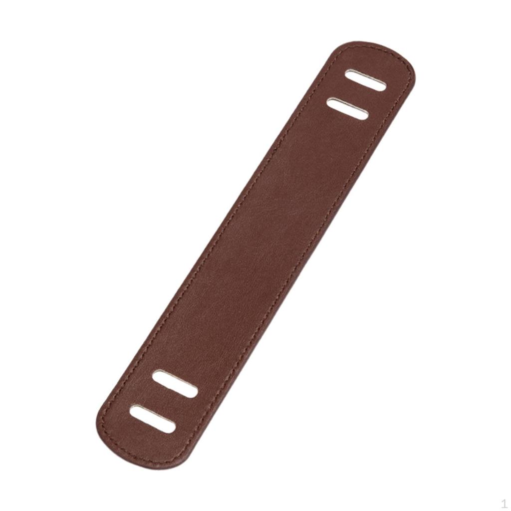 Leather Shoulder Strap Pad Fixing Thick PU Bag Cushion for Handbag