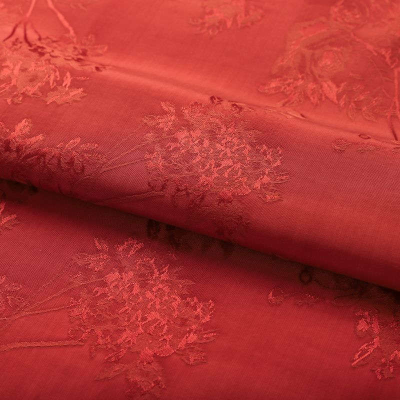 Rayon Jacquard Figured Cloth Solid Color Pattern DIY Fabric Artificial Cotton
