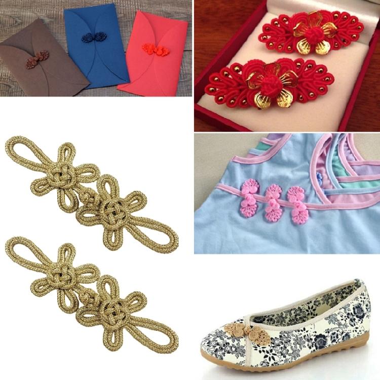 Exquisite Chinese Knot Buttons for Qipao and Ethnic Clothing Chinese Aesthetic Ornamental Closure